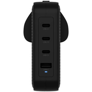 HyperJuice 145W - Chargeur GaN 4 ports / Noir