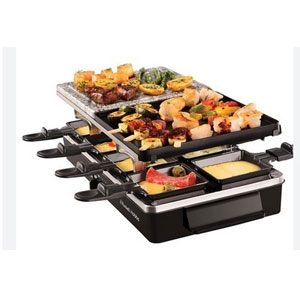 Raclette Destinations - noir - 950W - RE590012