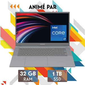 NEO XL - 18.5p / i7 / 32Go / 1To / W11 / Gris