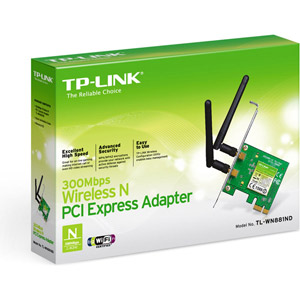 TL-WN881ND PCI-E WiFi 300 Mbits/s