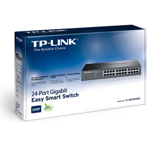 Switch Gigabit Ethernet 24 Ports TL-SG1024DE