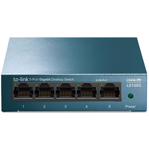 LS105G - Switch 5 ports 10/100/1000 Mbps