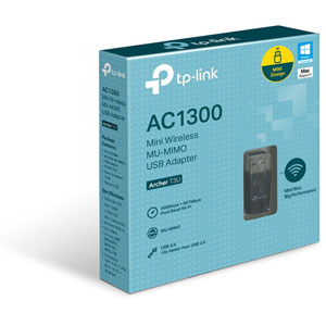 Mini Adaptateur WiFi AC1300 MU-MIMO USB