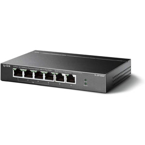 Switch 6 ports 10/100 Mbps avec 4 ports PoE+