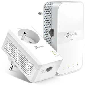 photo Kit CPL AV1000 Gigabit WiFi AC avec prise gigogne