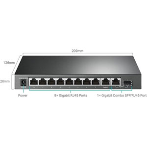 Easy Smart 10 ports Gigabit