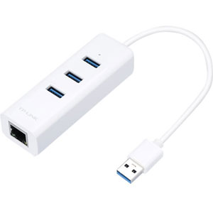 photo UE330 - Adaptateur Gigabit + Hub 3 ports USB 3.0