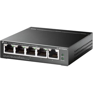 Easy Smart Switch 5 ports Gigabit  4 ports PoE+