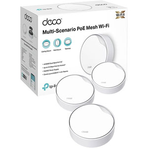 Deco X50-PoE - WiFi 6 Mesh AX3000 PoE (3 routeurs)