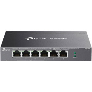 Omada à 6 ports 10/100 Mbps avec 4 ports PoE+