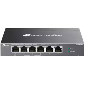 photo Omada 6 ports GbE avec 3 ports PoE+ et 1p PoE++