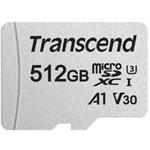 300S microSDXC UHS-I U3 - 512Go + Adaptateur SD