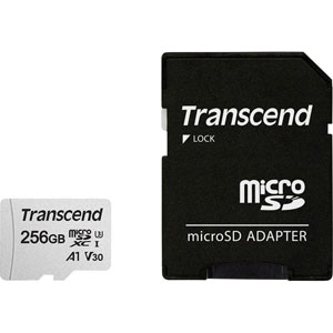 photo 300S microSDXC UHS-I U3 - 256Go + Adaptateur SD