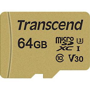 photo 500S microSDXC V30 / UHS-I U3 / Classs10 - 64Go