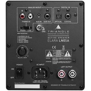Active Series LN05A - Noir Cendré (la paire)