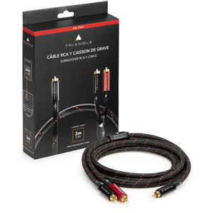 RED Serie - Câble RCA Y Caisson de grave 3m