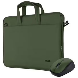 photo Bologna - Sac pour PC portable 16p + souris / Vert