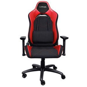 GXT 714R Ruya Chaise de gaming - Noir, rouge
