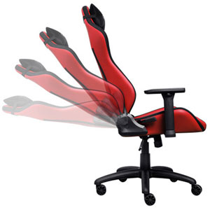 GXT 714R Ruya Chaise de gaming - Noir, rouge