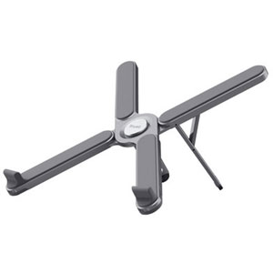Macy - Support pliable aluminium pour PC portable