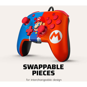 Manette filaire Rematch Switch - Power Pose Mario