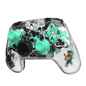 Manette REALMz : Minecraft Steve Diamond Print