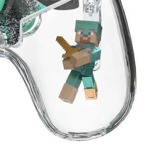 Manette REALMz : Minecraft Steve Diamond Print