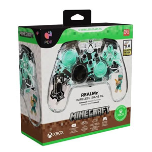 Manette REALMz : Minecraft Steve Diamond Print