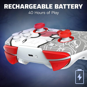 Manette sans fil Rematch Glow pour Switch - BOO