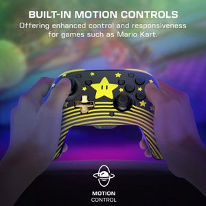 Manette sans fil Rematch Switch - Super Mario Star