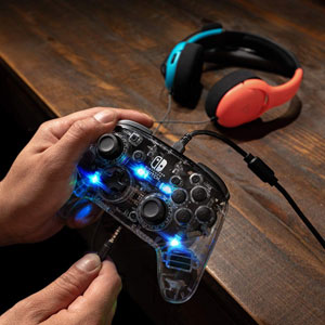 Manette filaire Afterglow Switch - Transparent