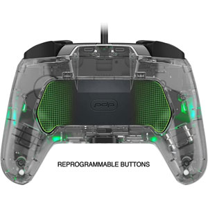 Manette filaire Afterglow Switch - Transparent