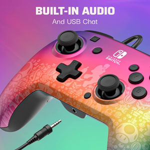 Manette filaire Rematch Switch - Star Spectrum