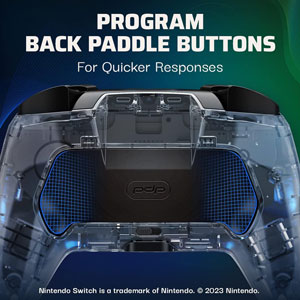 Manette sans fil Afterglow Switch - Transparent