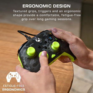 Rematch Core filaire Xbox, PC - Camo jaune