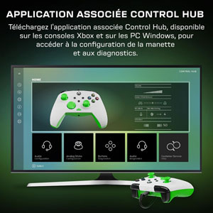 Rematch Core Wired Controller - Blanc, vert