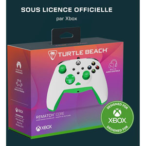Rematch Core Wired Controller - Blanc, vert