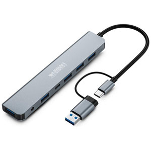 photo MINEE - Hub USB-A/C 5x USB-A 3.0 / 1x USB-C