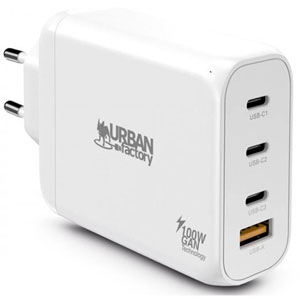 photo CHARGEUR GaN- USB-C-100W/blanc