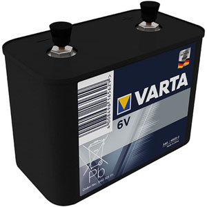 photo PILE  VARTA 2 / 4R25-2  6V + IRB !