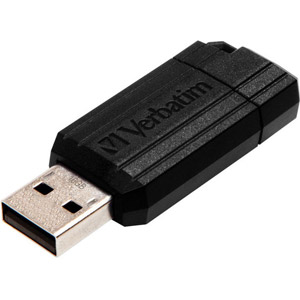 photo PinStripe USB Drive 16 Go Noir