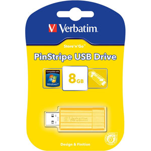 photo Store 'n' Go Pin Stripe USB 2.0 - 8 Go