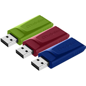 photo Store n Click 16Go (Pack de 3) - Rouge, Vert, Bleu