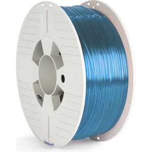 photo PET-G filament 1.75 mm - Bleu Transparent