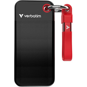 photo Pocket SSD USB 3.2 Gen2 Type C - 1To / Noir, rouge