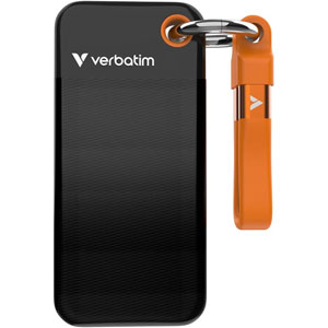 photo Pocket SSD USB 3.2 Gen2 TypeC - 1To / Noir, orange