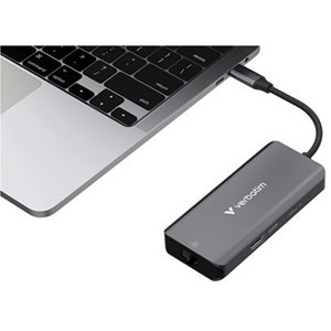 Hub multiports USB-C Essentials 6 Ports avec RJ-45