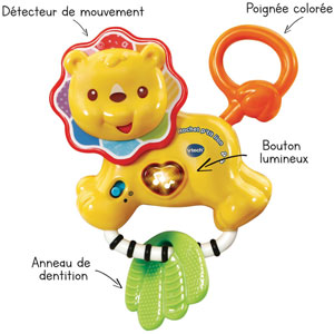 Hochets musicaux (1 modèle aléatoire)