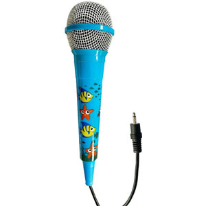 photo Microphone WeKids jack 3.5mm - Bleu Mer