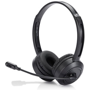 photo Casque micro Bluetooth jack 3.5mm - Noir